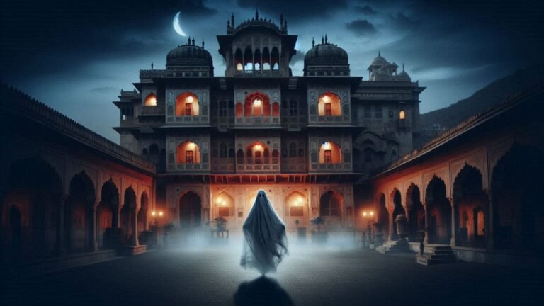 an apparition in one of the haunted places in Jaipur