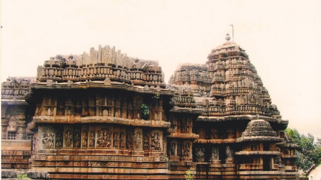 Lakshminarasimha Temple that is made with soap stone and ancient carvings