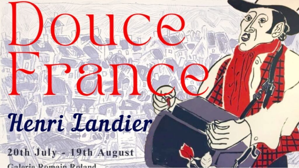 Douce France by Henri Landier poster