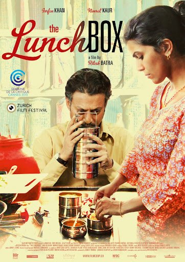 The poster of the Lunch box movie a Irfan Khan starrer